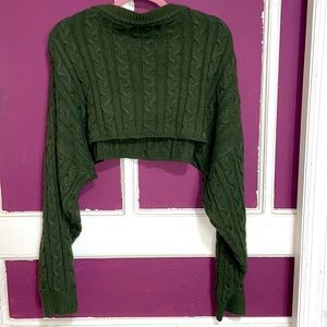 Chic Crop Sweatshirt